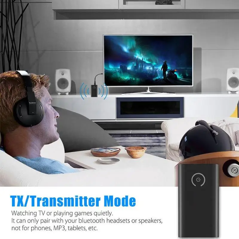 Bluetooth CSR A2DP аудио передатчик приемник 2 в 1 стерео Музыка адаптер для планшет с ТВ портативных ПК Главная стерео