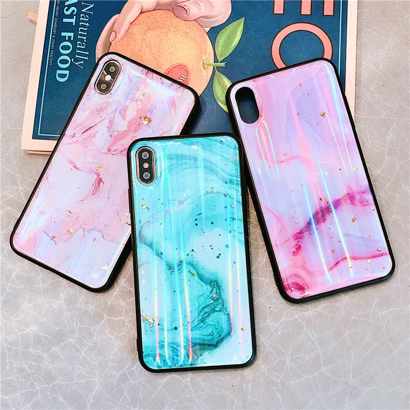 

2019 New Phone Case for iPhone 7 Case Marble Soft Silicone Mobile Back Cover for iPhone 8 6 Plus X XS Xr Xs Max Cases Shell Bag