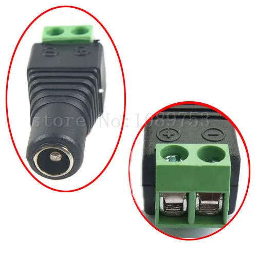 

10PCS 2.1x5.5mm DC Power Female Jack Plug Connector Adapter For CCTV Camera