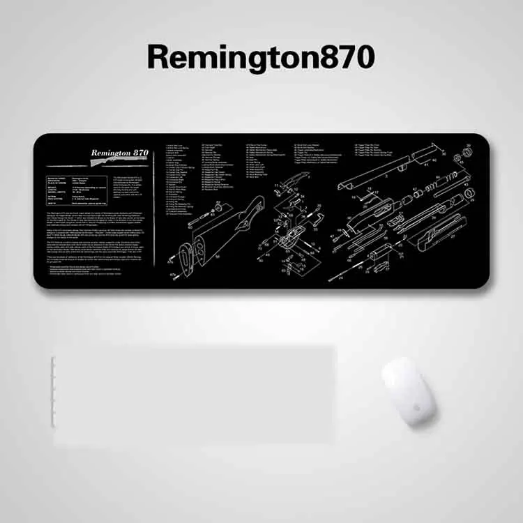 AR 15 GLOCK AK47 870 резиновый коврик для чистки ружья 36 &quotx 12&quot водонепроницаемый