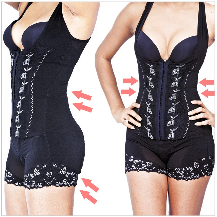 Plus Size 5XL Sexy Lady waist training corsets Women Slimming tummy