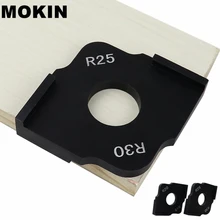 Деревянная панель угол радиус быстрый-джиг маршрутизатор Таблица бит джиг дуги угол локатор угловой шаблон для обрезки станка Деревообрабатывающие инструменты