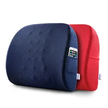 Офисное кресло поддержка спины с ремнями и боковой телефон карман Массажная туристическая Подушка для сна