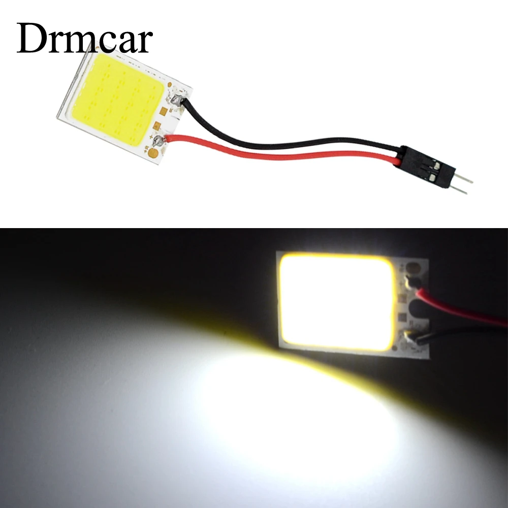 C5W Cob 16SMD белая лампа для чтения Led T10 автомобильная светодиодная парковки авто