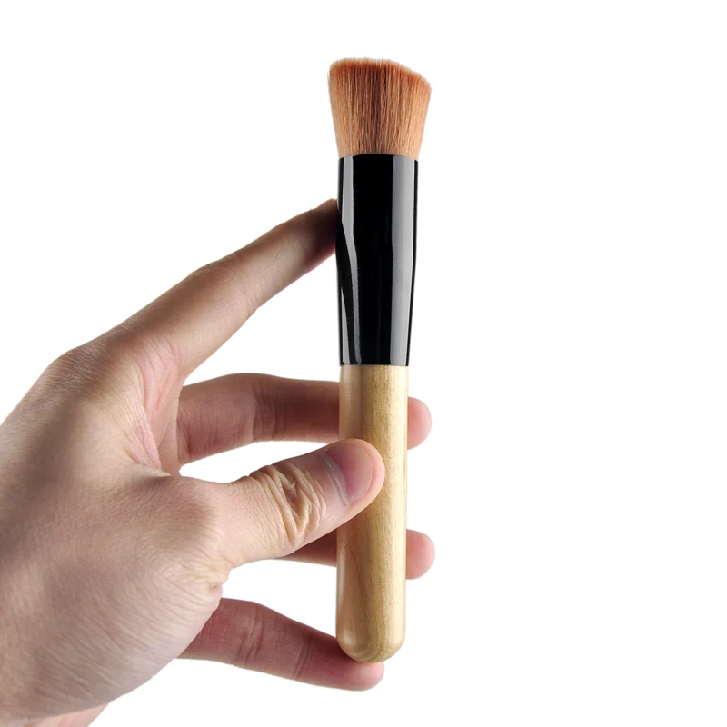 

1pcs Makeup Brush Powder brush Wooden Handle Multi-Function Makeup Brushes Foundation Women face Makeup Tools set Cosmetic brush