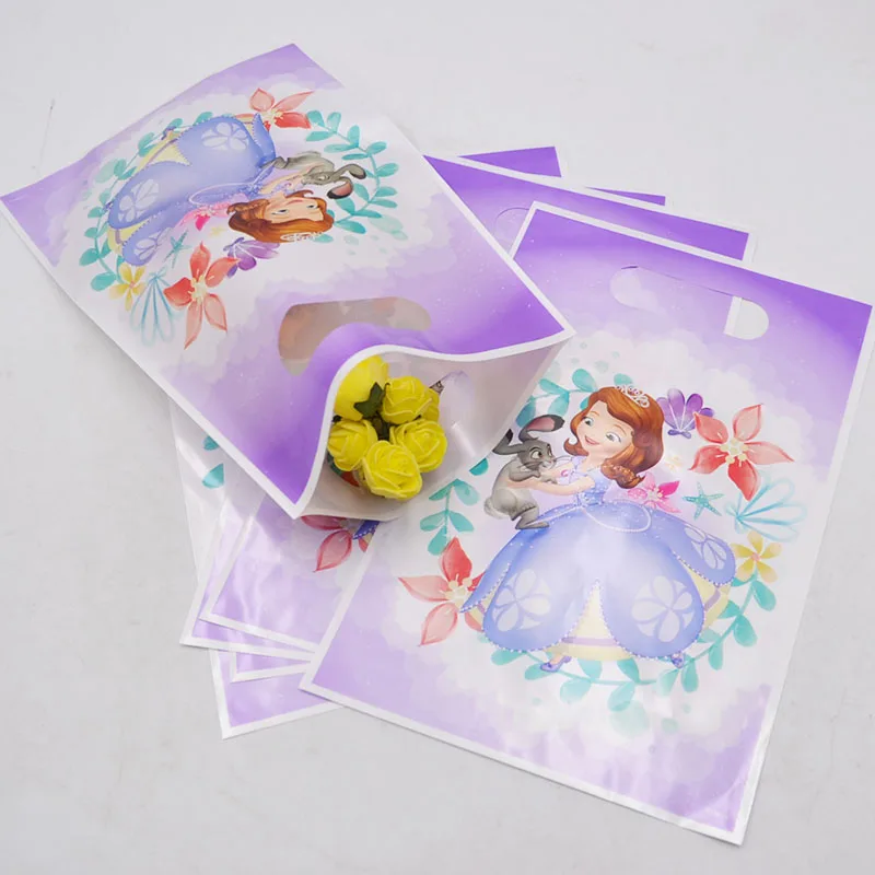 Disney Frozen Fiesta Loot Bolsas Princesa Niñas fuentes de fiesta de cumpleaños Bolsas de Regalo