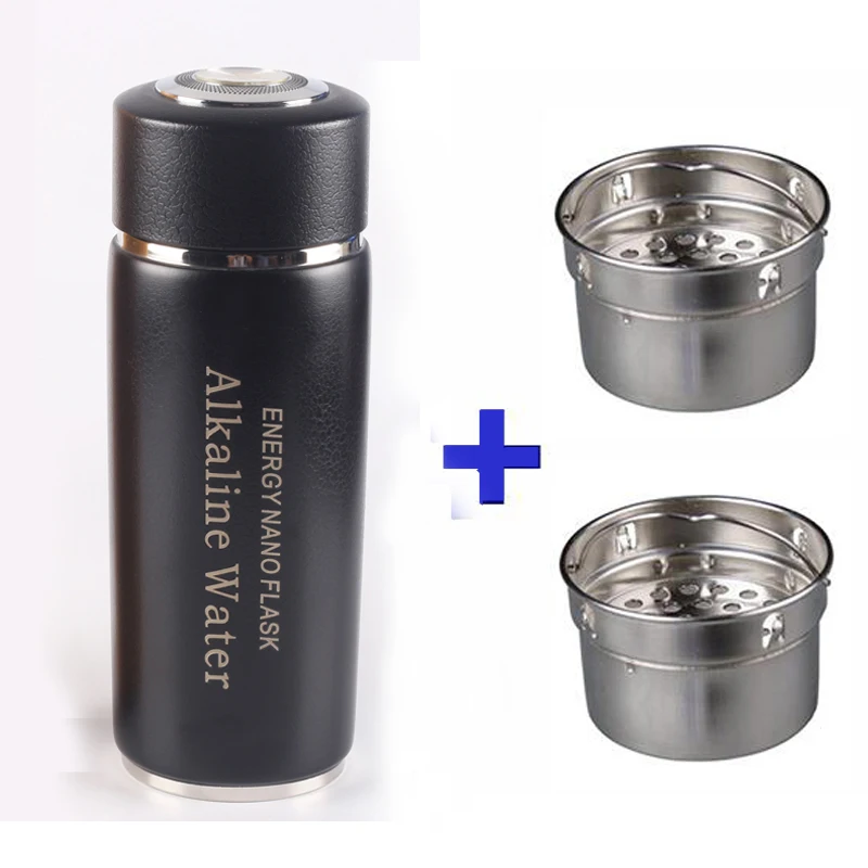

Enagic Alkaline Water Hydrogen Portable Ionizer 304 Stainless Steel Nano Flask With Natural Minerals