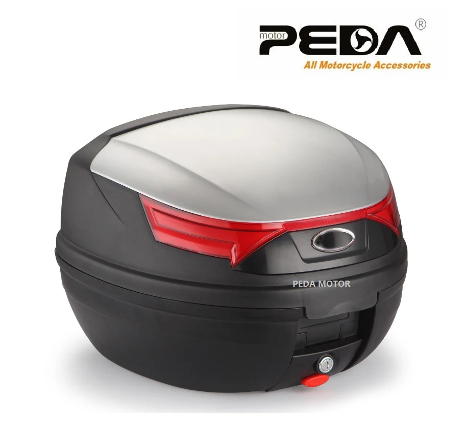 New Design Motorcycle Tail Boxes Motor Trunk Topcase Large Size 32L 43*