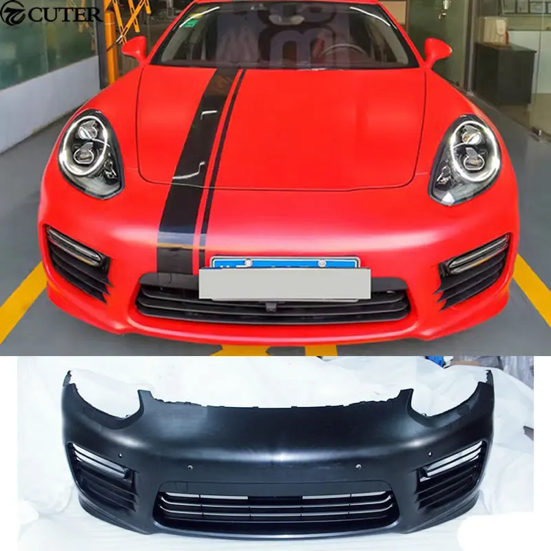PP front bumper Car body kit for Porsche panamera turbo