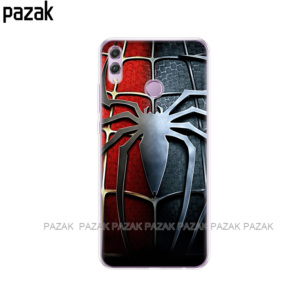 34354 Мягкий силиконовый чехол для huawei honor 8x, чехлы 6,5 дюймов, мягкая задняя крышка из ТПУ для huawei honor 8x, защитный чехол для телефона, чехлы - Цвет: 34354