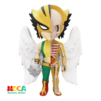 

HawkGirl 4D XXRAY master Mighty Jaxx Jason Freeny anatomy Cartoon ornament
