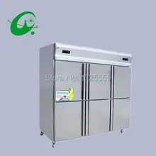 Six double-temperature refrigeration refrigerator freezers chinese kitchen refrigerator freezer