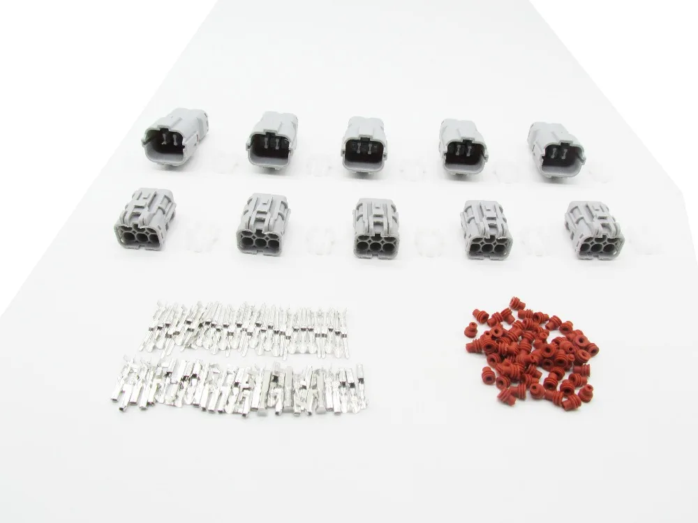 5 Sets KET SWP 1.8 Series 6 Pin MG610335MG640337 Female And Male Way Waterproof Electrical Wire Connector Plug Auto Connector