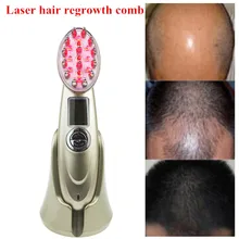 Anti Hair Loss Comb RF EMS Nurse LED Photon Laser Stimulate Hair Regrowth Brush Head Scalp Repair Hair Massager Beauty Comb Anti Hair Loss Comb RF EMS Nurse LED Photon Laser Stimulate Hair Regrowth Brush Head Scalp Repair Hair Massager Beauty Comb