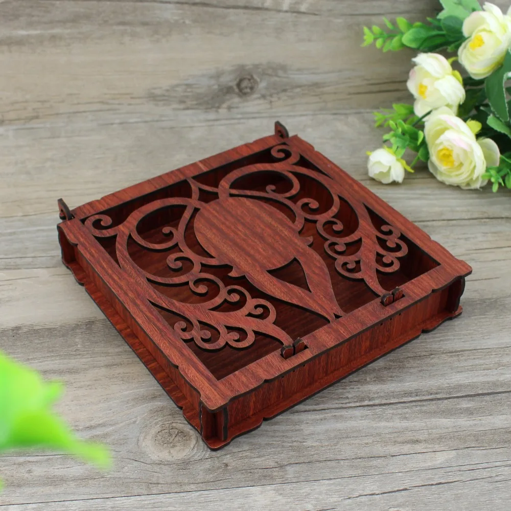 

100 Piece Elegant Invitation Card Box,Customized Wooden Wedding Invitation Box ,Handmade Greeting Card Box,Wooden Jewelry Box