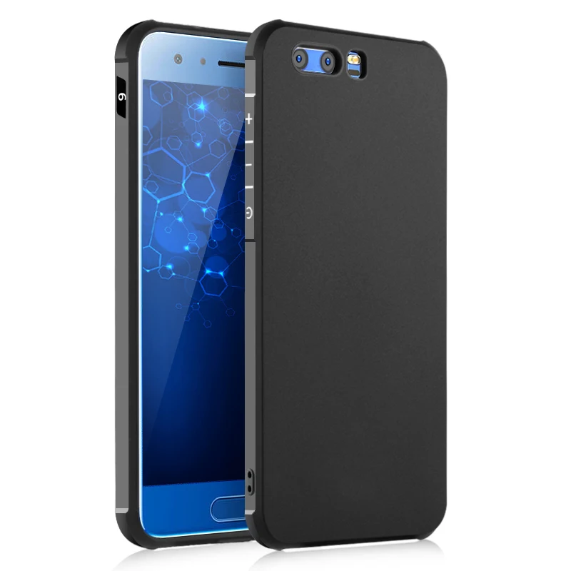 Высокое качество Матовый случаях Мягкий силиконовый чехол для huawei Honor 9