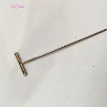 60 шт./лот T Форма иглы Pin для парика решений один холст глава pin-t 14 мм* 51 мм t заколки