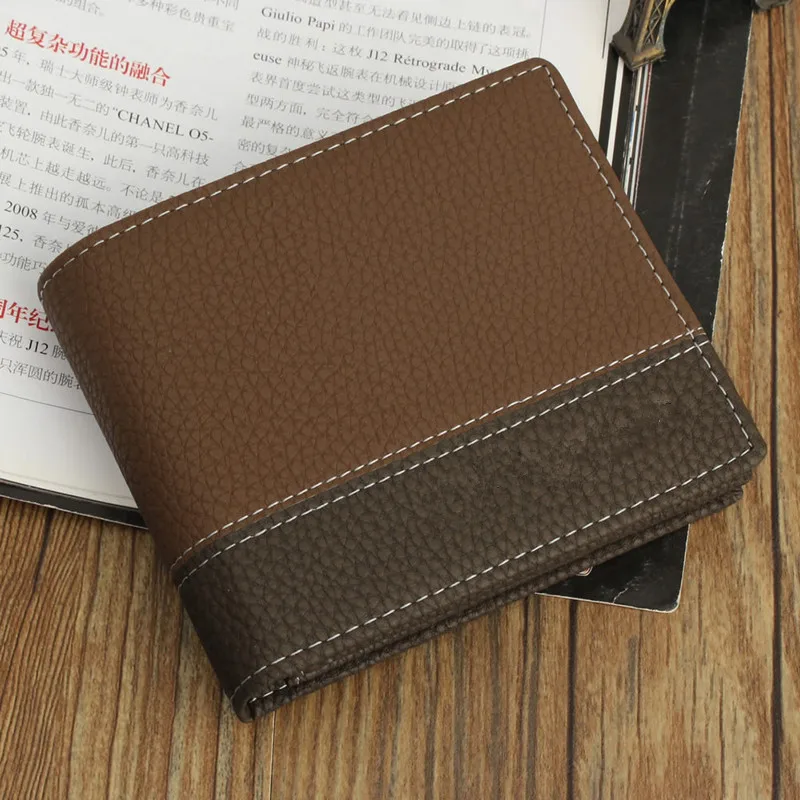 Mens Retro Bifold Leather Wallet ID Credit Card Holder Billfold Purse Clutch US