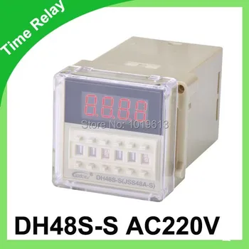 

AC Digital timer relay time delay relay 220v DH48S-S relay