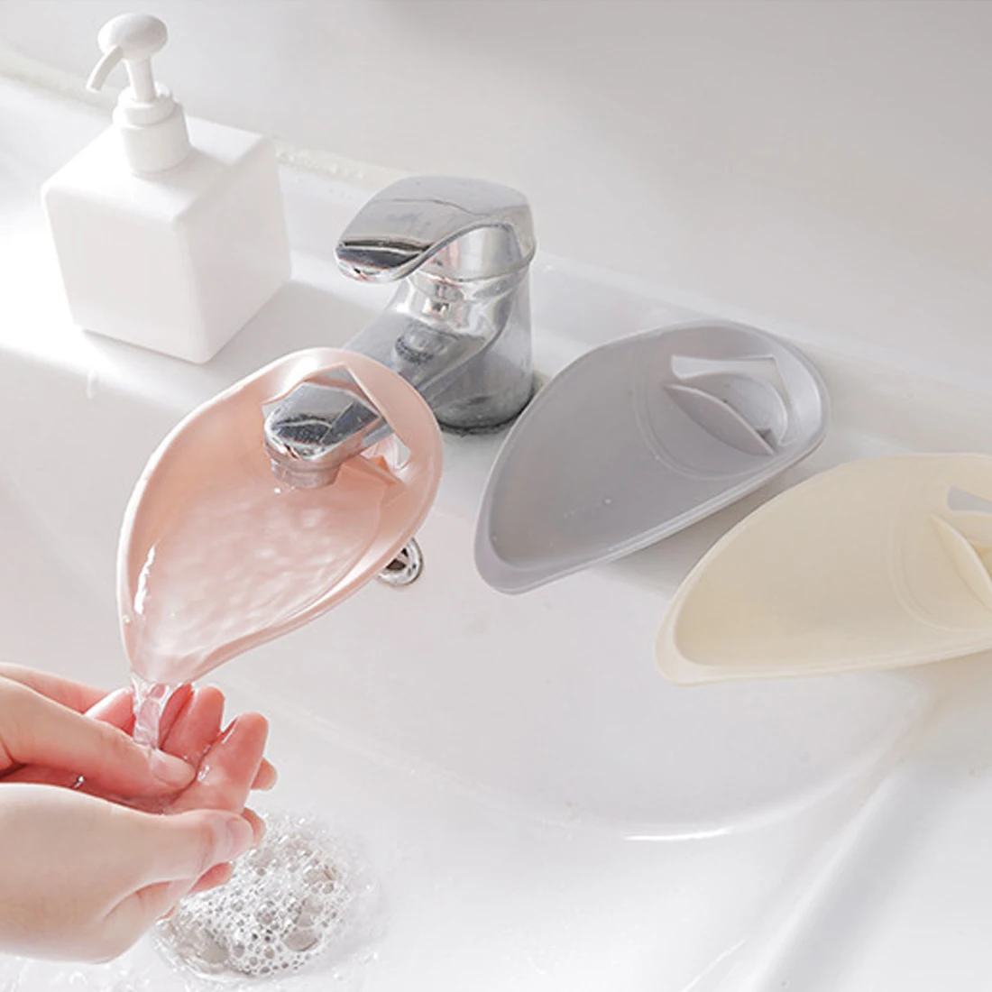 Кран расширитель с ручкой для раковины для детей ясельного возраста детская ванная комната Ручная стирка для детей Кран расширитель с ручкой для раковины для детей ясельного возраста детская ванная комната Ручная стирка для детей