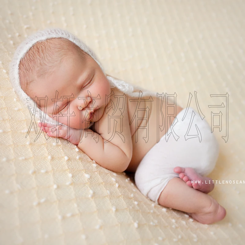 200*150cm Knit Bobble Wraps Mini Small Ball Wraps Newborn Baby Photography Backdrops Background Newborn Fotografia Blanket Props
