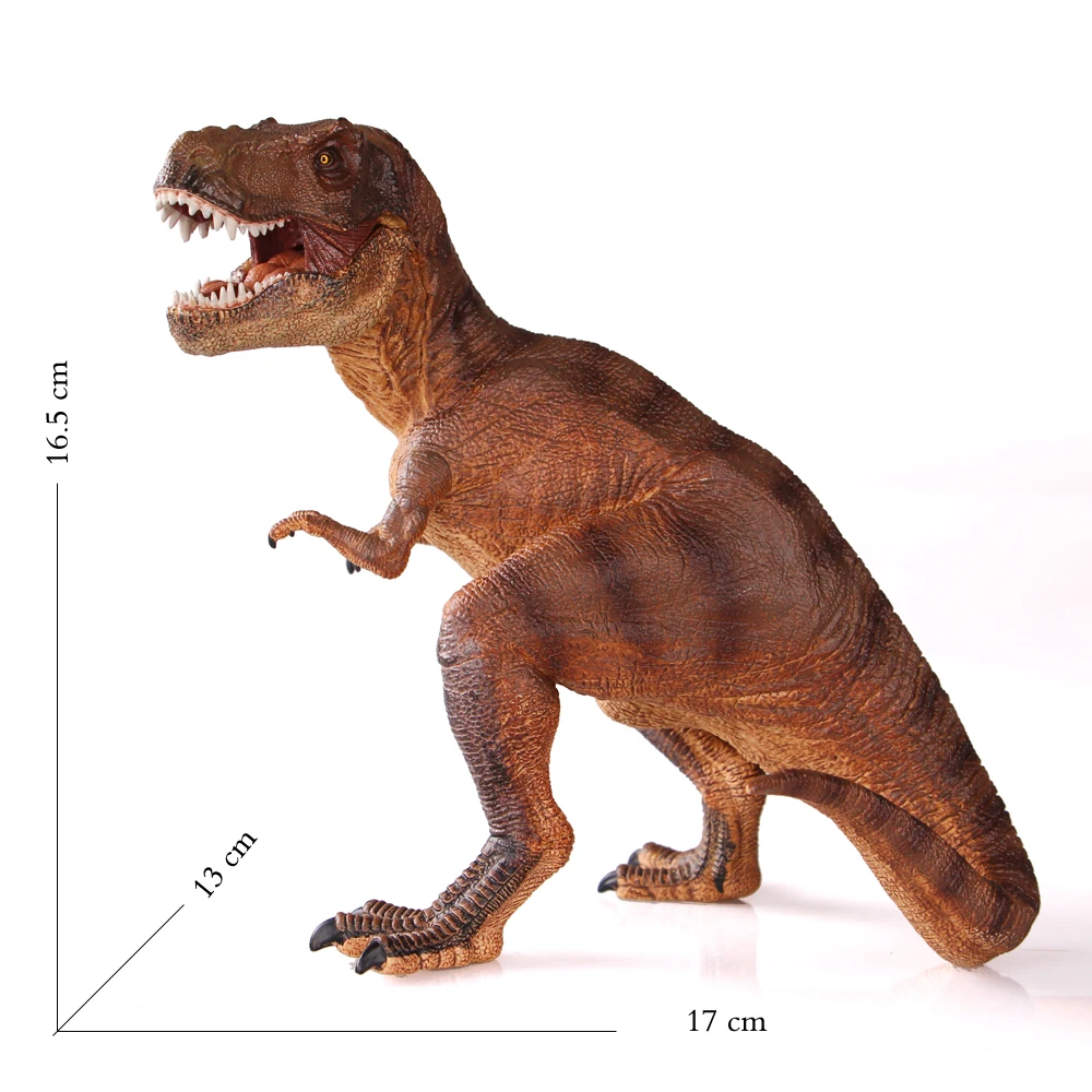 PAPO 2005 приседающий тираннозавр классический древние создания Имитация животных Коллекция игрушек динозавр