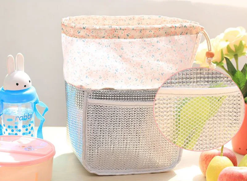 Baby Insulation Milk Bottle Bags Portable Flower Baby Care Mummy Food Infant Breast Milk Keep Warm Beach Vacation Tote BB5105 (29)