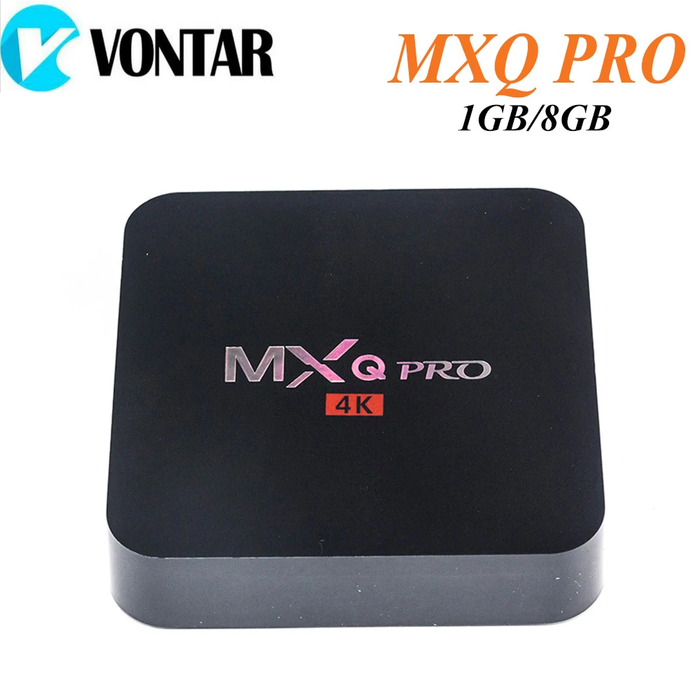 

MXQ Pro Amlogic S905X Quad Core Andorid 6.0 TV BOX 1GB/8GB 2.4GHz WiFi H.265 Full HD