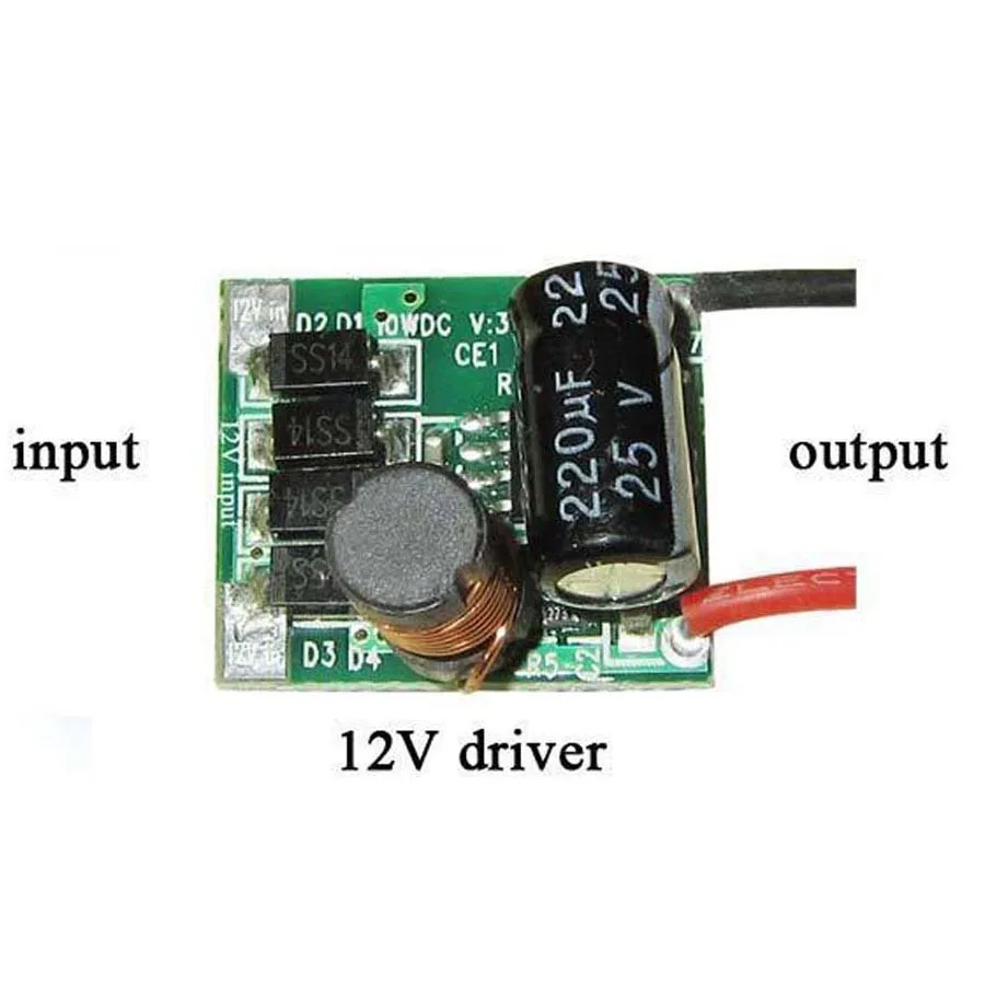 4 в 1 10 Вт RGB SMD светодиодные лампы + затемнения ИК-пульт доска + 24 ключ пульт + AC 110 В ~ 220 В или DC 12 В светодиодный драйвер