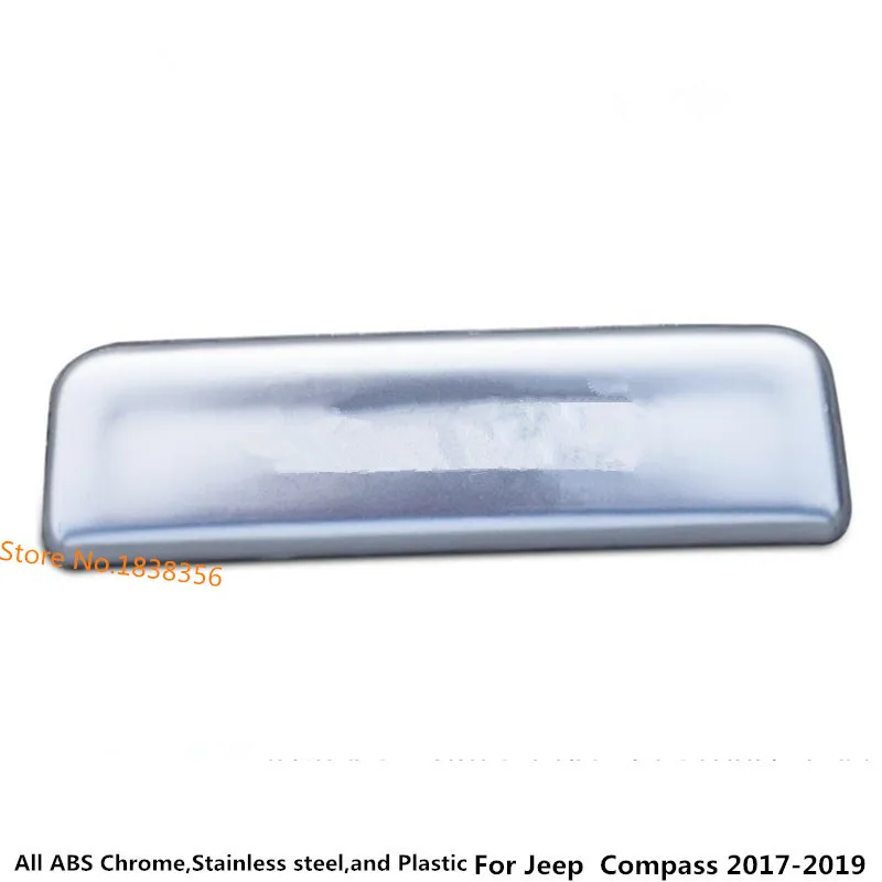 Для Jeep Compass 2017 2018 2019 2020 покрытие автомобиля ABS серебро подлокотник перила обрезки