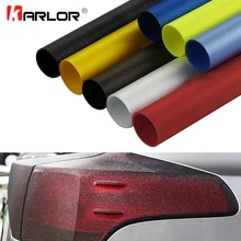 Film de protection en vinyle mat, 30x150cm, pour phare arrière de voiture, autocollant de style