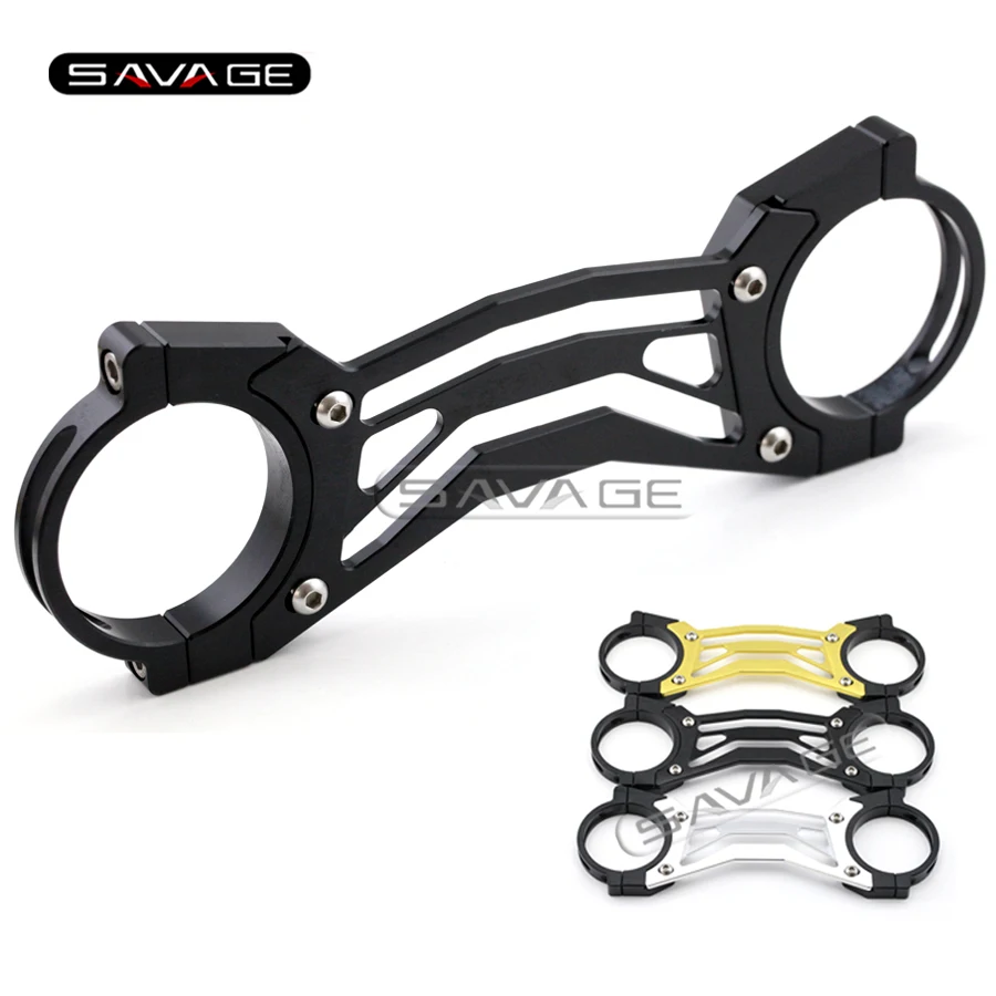 

For YAMAHA FZ6 N/S FZ6N FZ6S Fazer 2004-2009 06 07 08 BALANCE SHOCK FRONT FORK BRACE Motorcycle Accessories CNC Aluminum