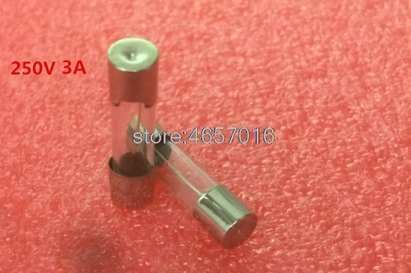 100pcs/lot Fuse 6*30mm 3A Fast Quick Blow Glass Tube 6x30mm 250V | Обустройство дома