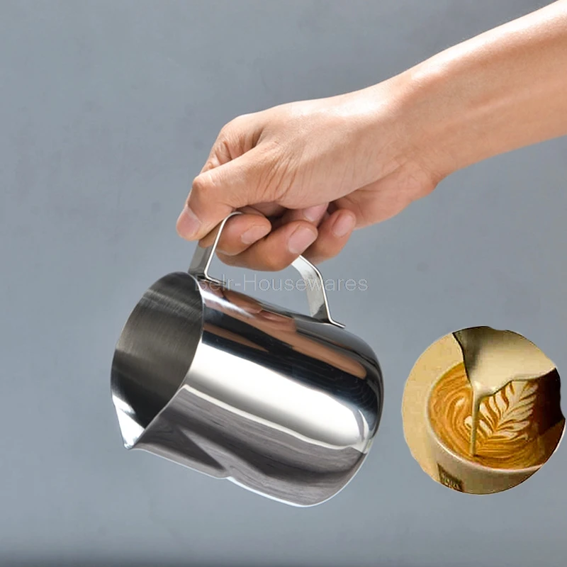 Молоко oolong эспрессо молочный кувшин бариста молочный кувшин латте арт 350 мл кофейники из нержавеющей стали кофейное мастерство кухонный инструмент