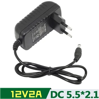 

100-240V AC to DC Power Adapter Supply Charger adaptor 5V 12V 1A 2A 3A 0.5A US EU Plug 5.5mm x 2.5mm for Switch LED Strip Lamp