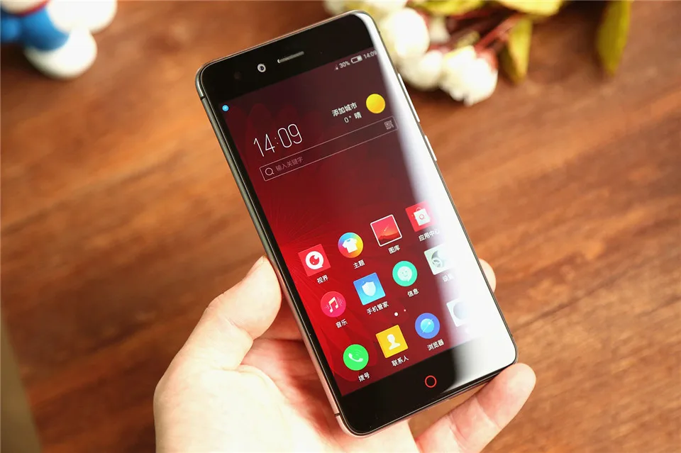 Смартфон zte Nubia Z11 Mini nx529j, четыре ядра, Snapdragon 617, отпечаток пальца, 3 Гб ram, Android 5,1, две sim-карты, 16,0 Мп