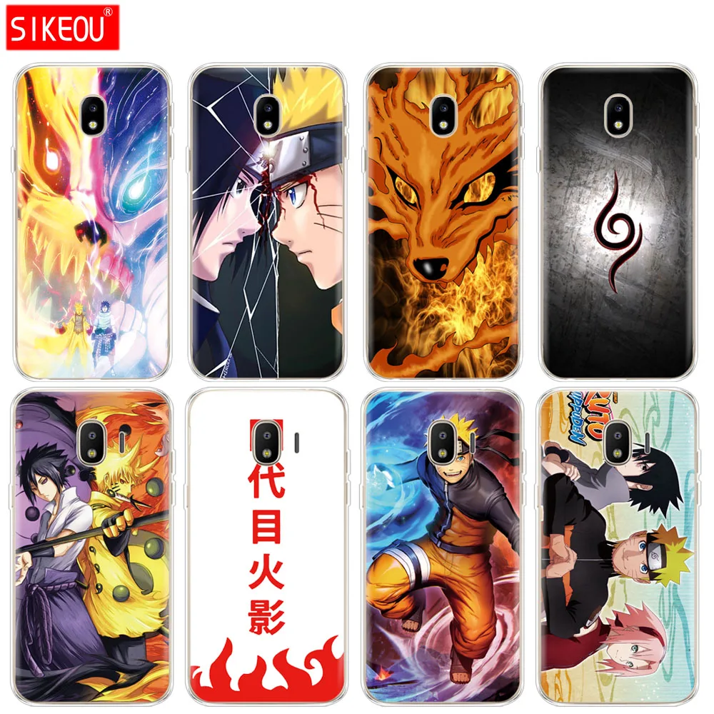 

silicone cover phone case for Samsung Galaxy J3 J5 J7 2017 J330 J530 J730 PRO j2 2018 Naruto Sasuke Anime Yondaime Minato