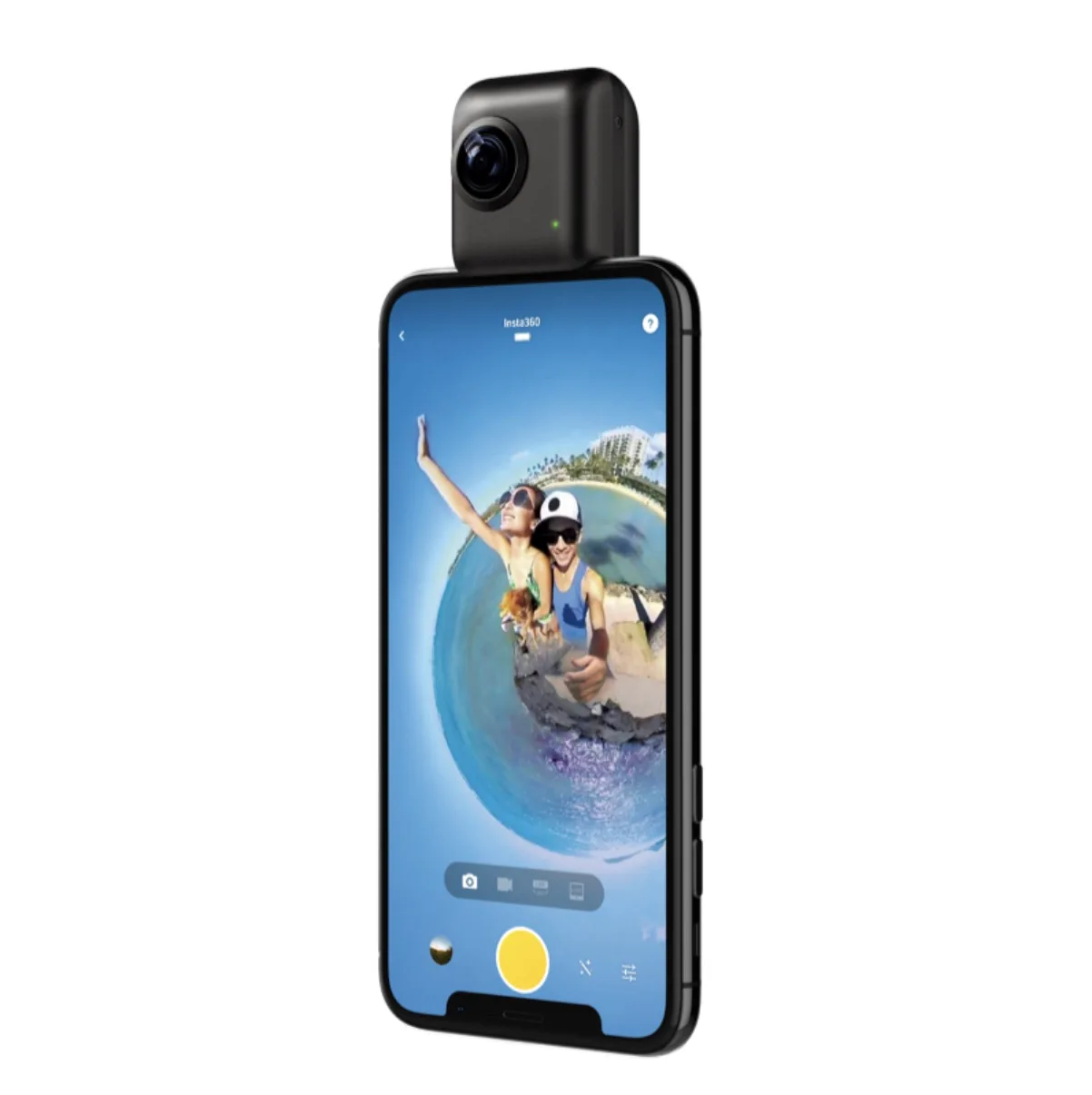 Insta360 Nano S 4K 360 VR видео панорамная камера 20 Мп фото для iPhone X iPhone 8 серии