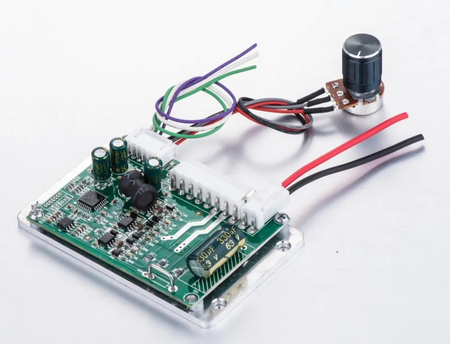

Three phase Stepless DC brusless motor controller pwm DC speed controller PLC motor drive