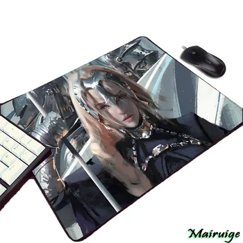 

Mairuige Cute Beautiful Anime Girls Joan Arc Fate Grand Order Apocrypha Zero Anime Mosuepad Mini Pc Computer Laptop Gaming Mat