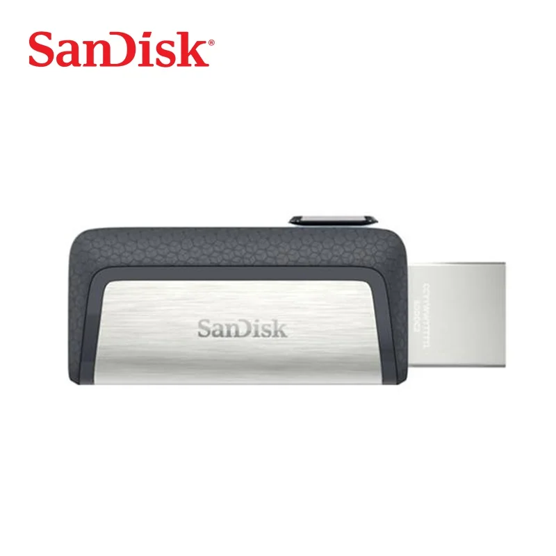 SanDisk USB флэш-накопитель ультра двойной USB3.1 диск OTG type-C ручка-накопитель 150 м/с 16 ГБ 32 ГБ 64 ГБ 128 ГБ для смартфонов и ноутбуков