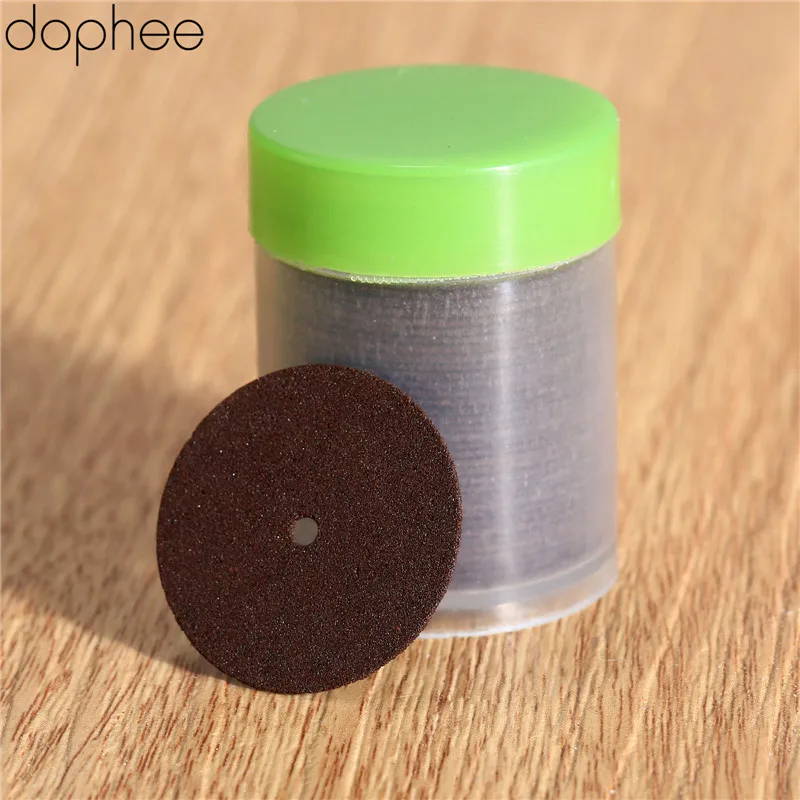 dophee 36Pcs Dremel Accessories 24mm Reinforced Cut Off Grinding Wheels Discs Cutter Wood Cutting Tools for Drill Rotary Tools