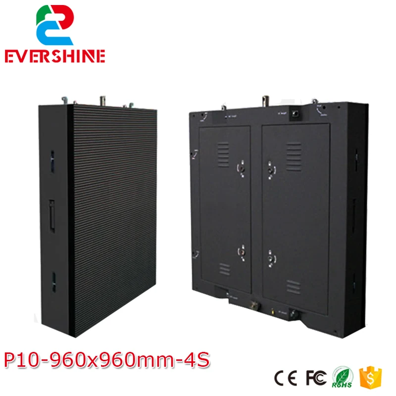 US $490.00 Hot Big Advertising Billboard price P10 Outdoor full color digital led large screen display for sale