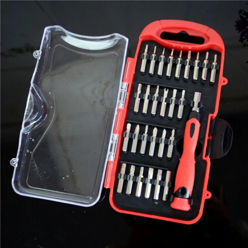 

27 in 1 Precision screwdriver set Multifunction magnetic screwdriver combination home hardware tools for Phone Screw driver Bits