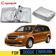 Cawanerl для Dodge Caravan 1984- полное покрытие автомобиля анти-УФ Защита от солнца Дождь Снег устойчивый к царапинам чехол Ветрозащитный с противоугонным замком