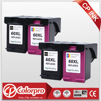 

CP 60 Wholesale for HP60 60XL Ink Cartridge for HP Deskjet D1660 D2500 D2645 D2680 D5560 F2400 F4200 F4210 F2430 F4400 (2BK/2C)