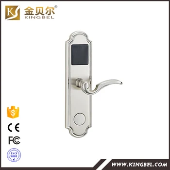 

High Security door handle magnetic lock electronic key card hotel door lock