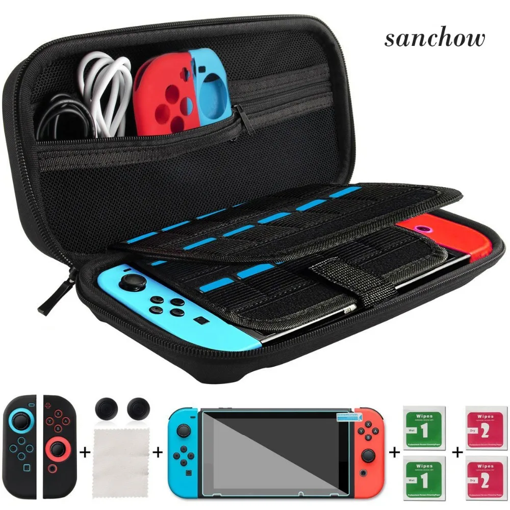 Sanchow Protective Travel Carry Case Hard for Nintend Switch NS Console