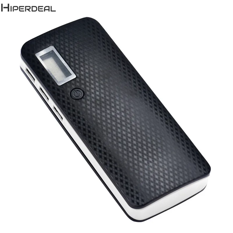 HIPERDEAL 5 В 2 А 3 выхода USB внешний аккумулятор 5x18650 зарядное устройство DIY Box Case Kit для
