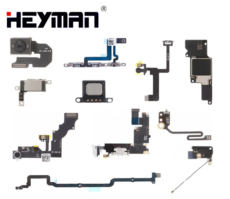 Flex Cable for Apple iPhone 6 Plus Camera/Earpiece Ear/volume start buttons/Antenna/charge connector/speaker/microphone/Sensor | Мобильные